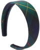Green Plaid Headband