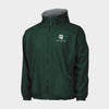 Green Hooded Nylon Jacket